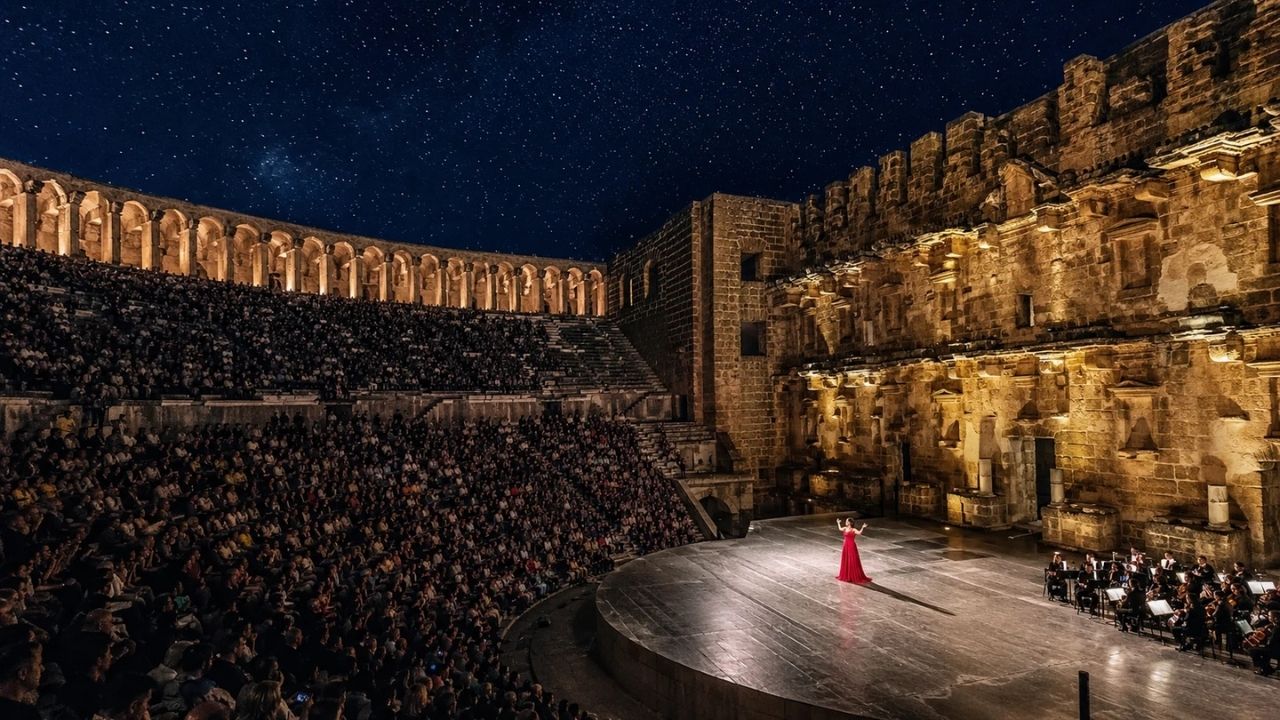 Aspendos'ta sanat rüzgarı: 33. festival başlıyor