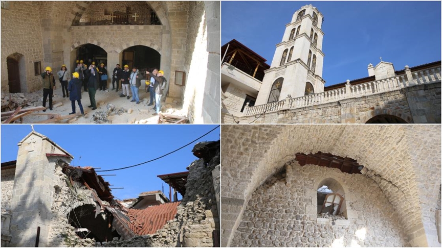 Hatay'daki tarihi kilisenin restorasyonu tamamlanacak