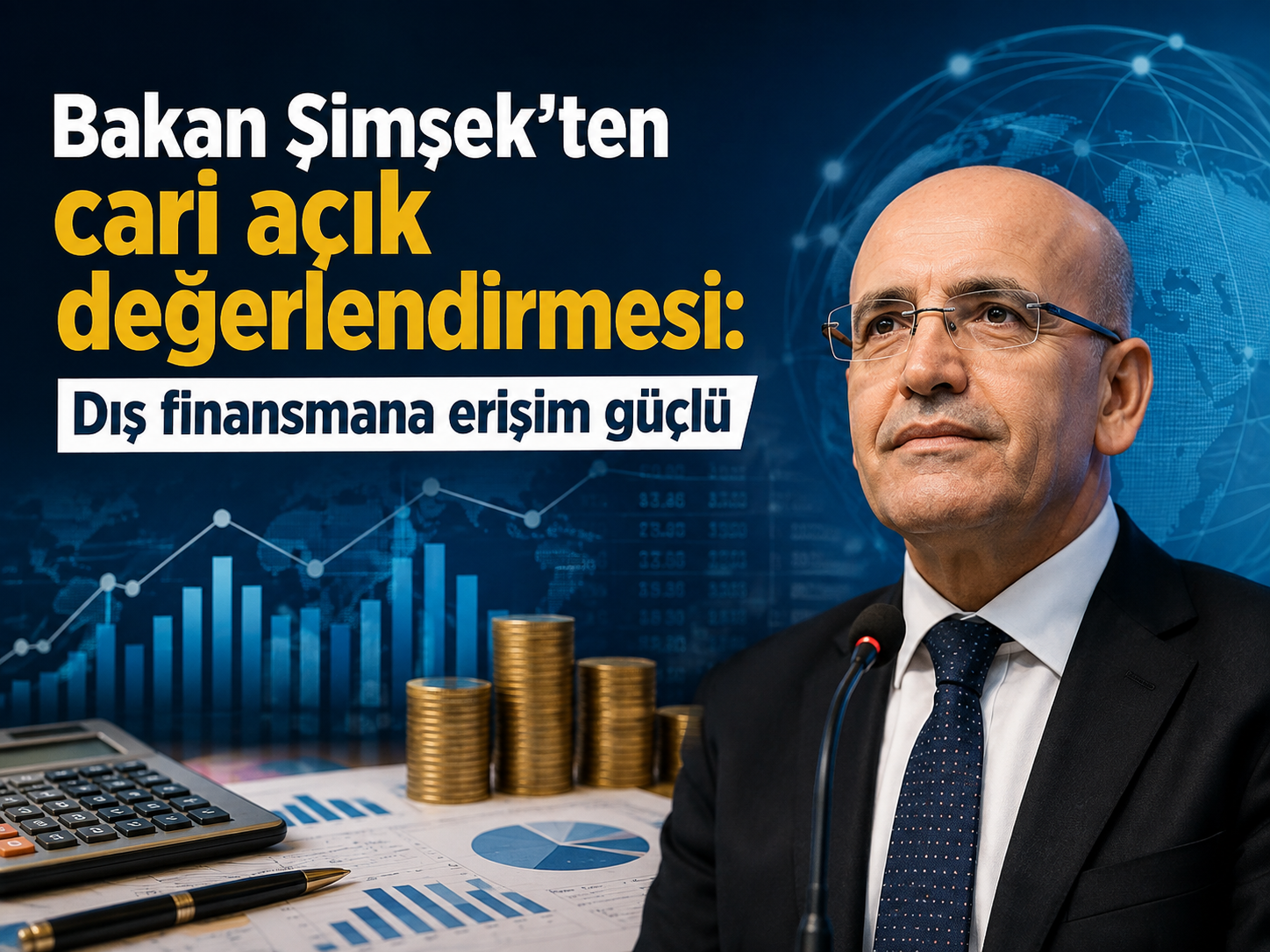 Bakan Şimşek’ten cari açık değerlendirmesi: Dış finansmana erişim güçlü