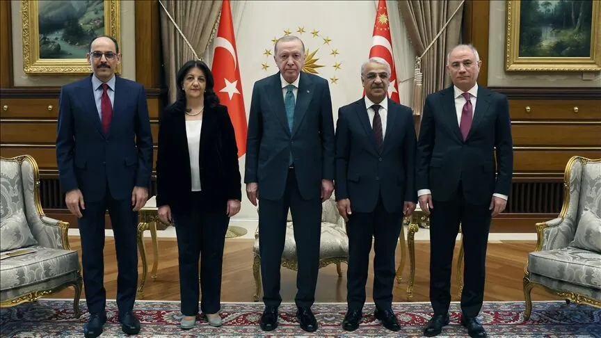 Cumhurbaşkanı Erdoğan, DEM Parti temsilcilerini ağırladı