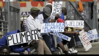 Güney Afrika'da işsizlik oranı yüzde 33,6'ya fırladı
