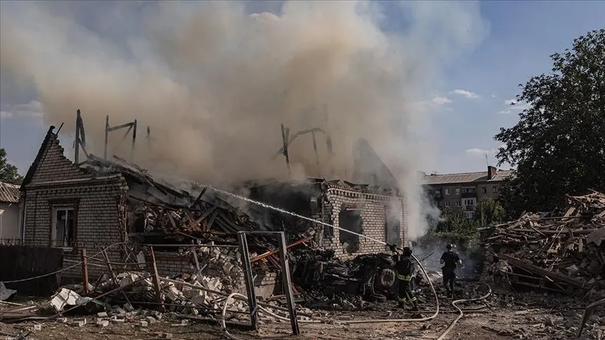 Donetsk'teki Petrovka'da Rus ordusu kontrolü sağladı