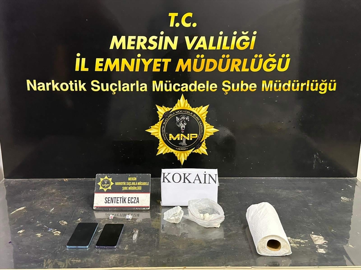 Mersin'de uyuşturucu operasyonu: 5 sokak satıcısı tutuklandı