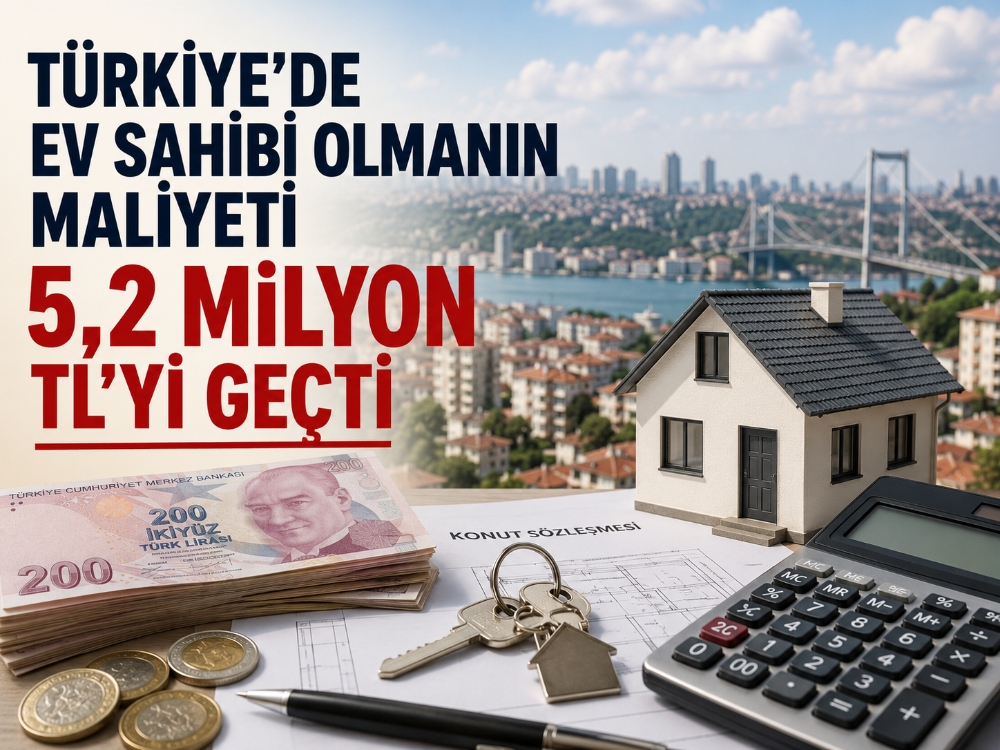 Konut fiyatları yükseldi ama enflasyona yenildi: Reel kayıp yüzde 6,6