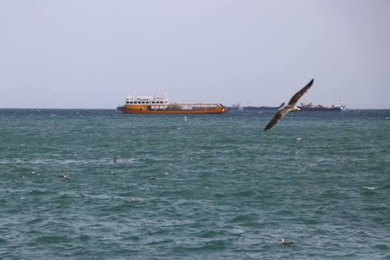 Tekirdağ'da poyraz, deniz ulaşımını olumsuz etkiliyor