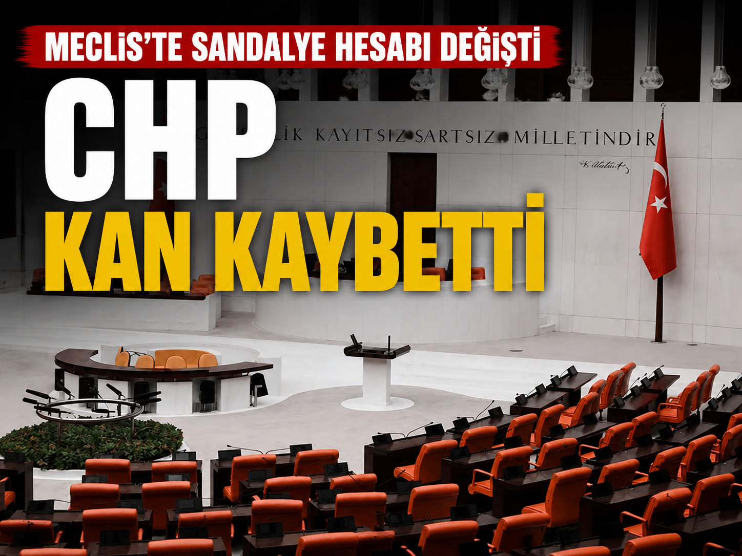 CHP kan kaybetti, Yeni Yol Grubu'nu kurtardı