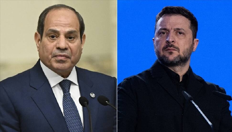 Zelenskiy ve Sisi, Orta Doğu'daki gelişmeleri değerlendirdi