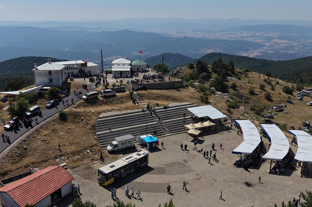 Astronomi tutkunları buluştu: Keltepe Kayak Merkezi doldu taştı