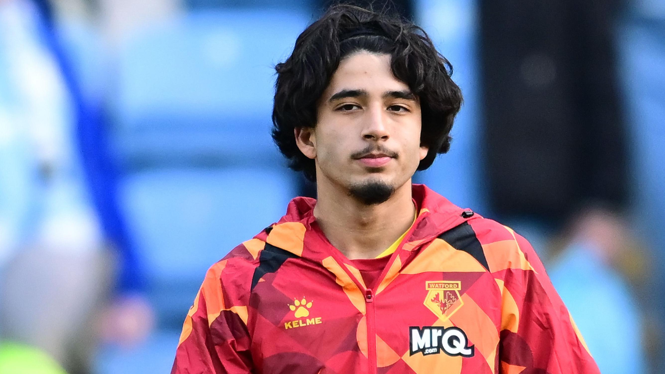 Watford'un genç yıldızı Amin Nabizada'nın ilk gol sevinci