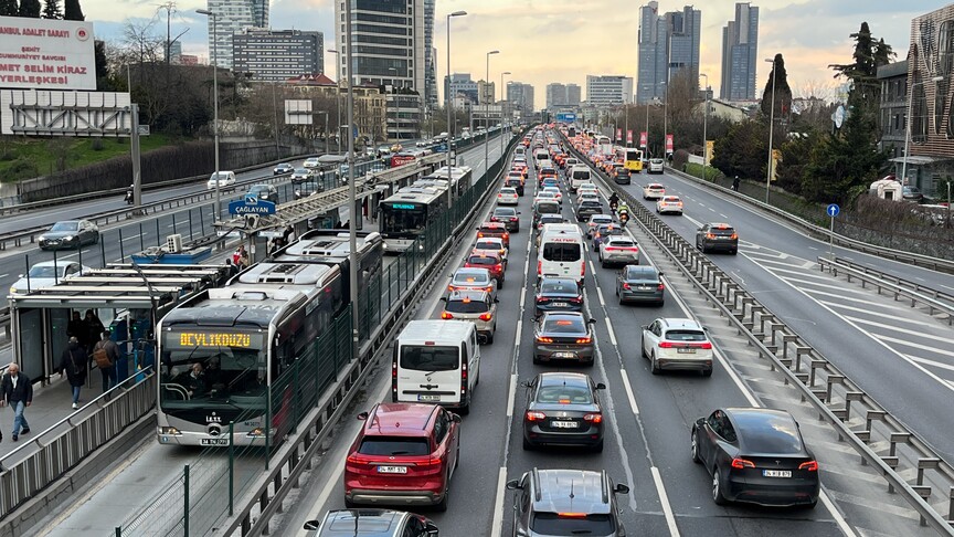 Temmuzda trafiğe kaydedilen taşıt sayısı 207 bin 508 oldu