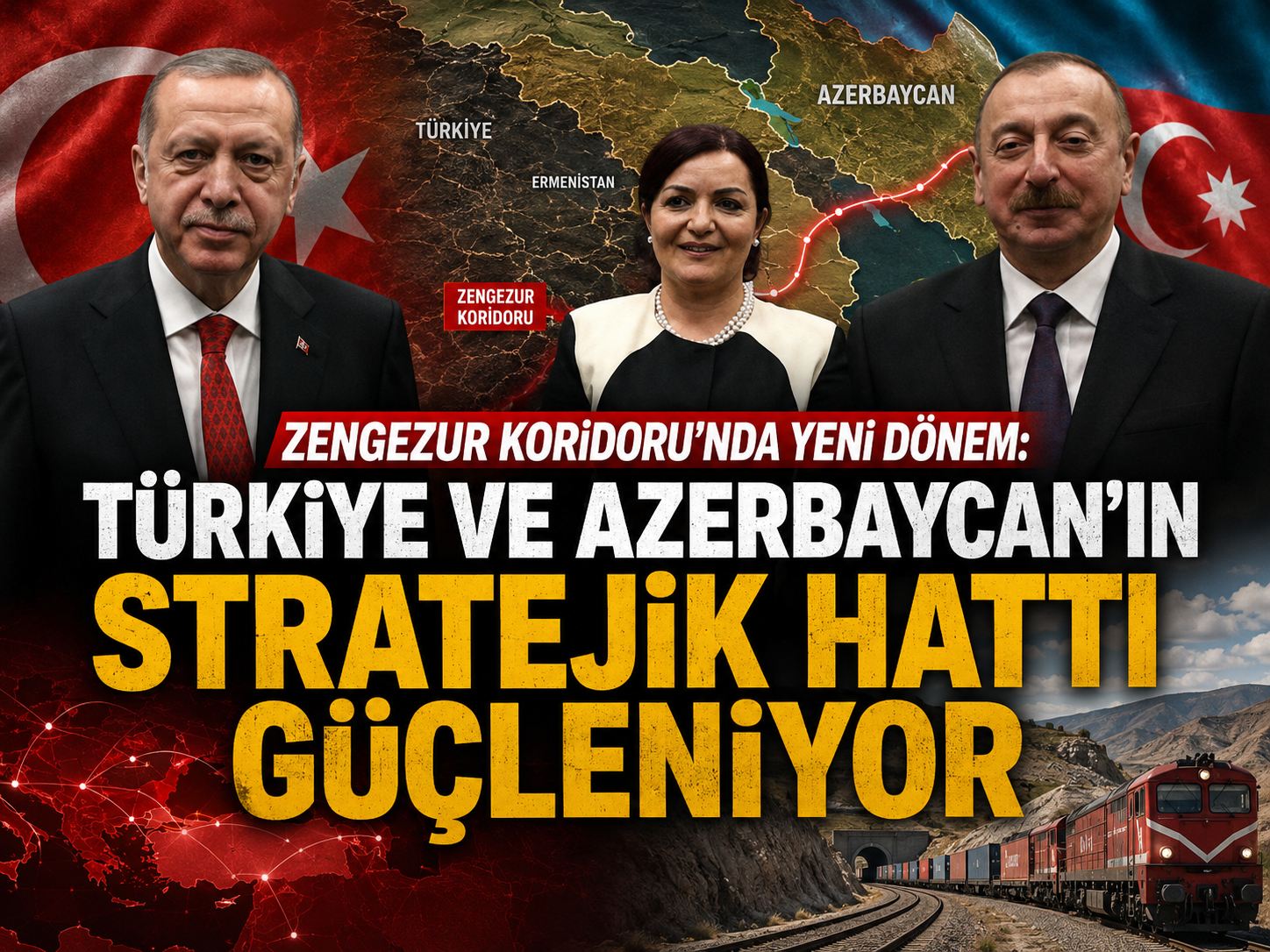 Zengezur Koridoru'nda yeni dönem: Türkiye ve Azerbaycan'ın stratejik hattı güçleniyor