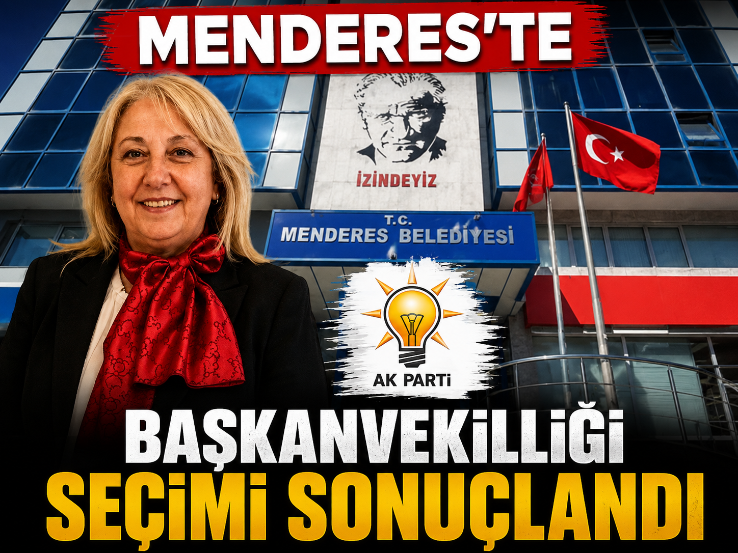 Menderes’te başkanvekilliği seçimi sonuçlandı
