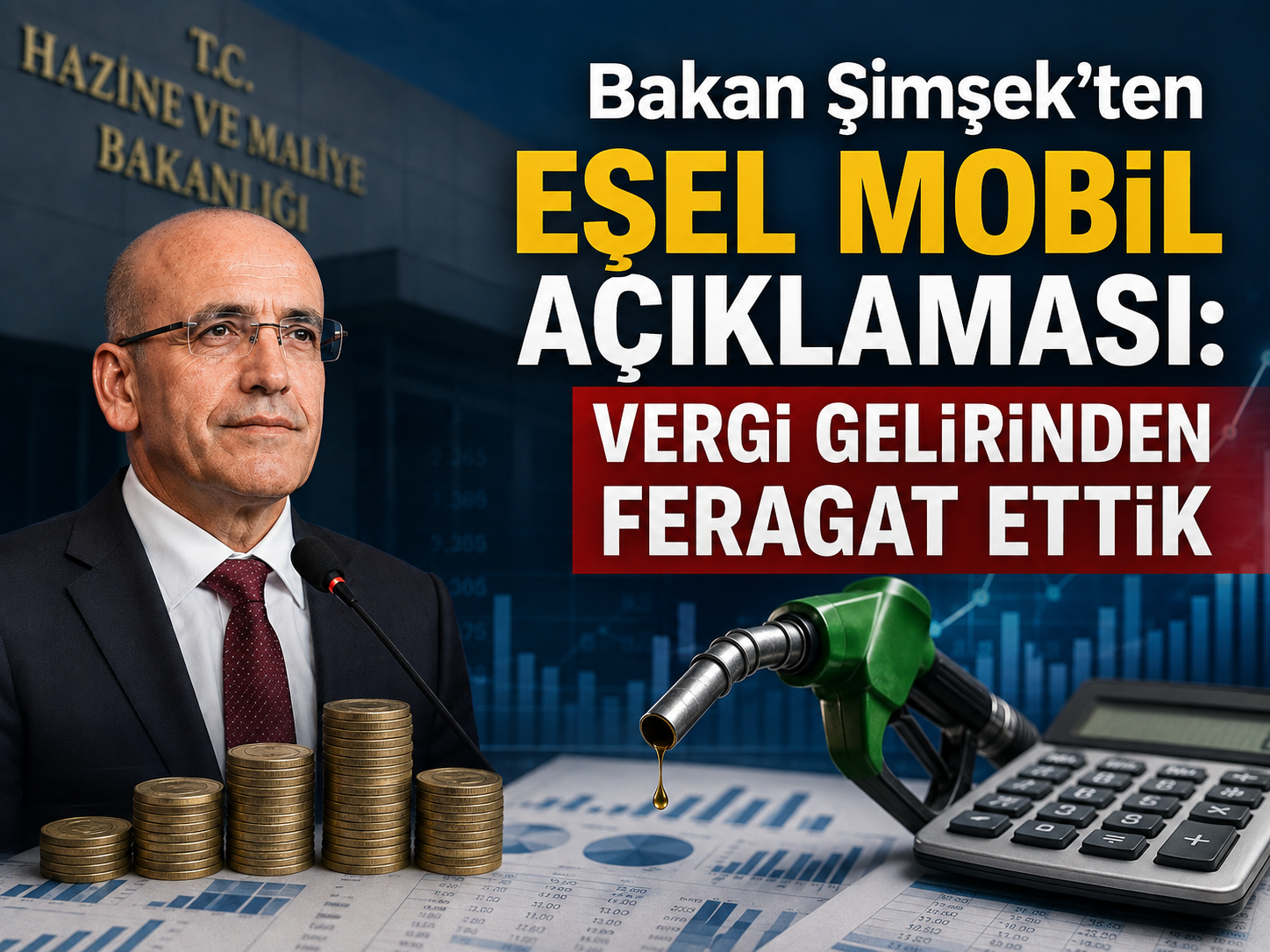Bakan Şimşek’ten eşel mobil açıklaması: Vergi gelirinden feragat ettik