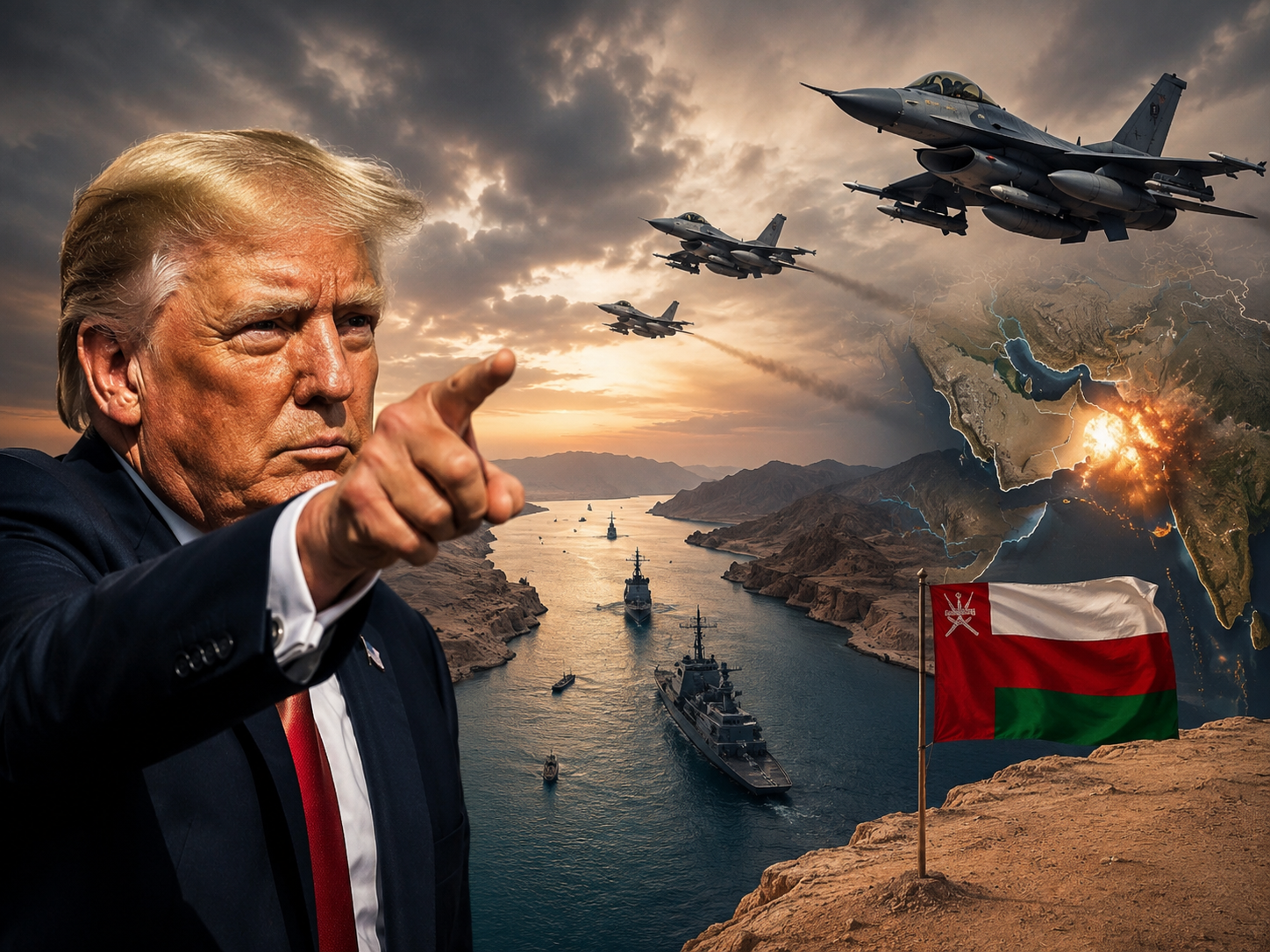 Trump’tan Umman’a Hürmüz tehdidi: “Önümüze çıkarsa bombalarız”