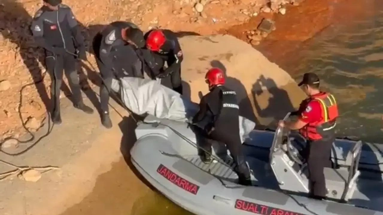 Diyarbakır'da Göksu Baraj Gölü'nde erkek cesedi bulundu