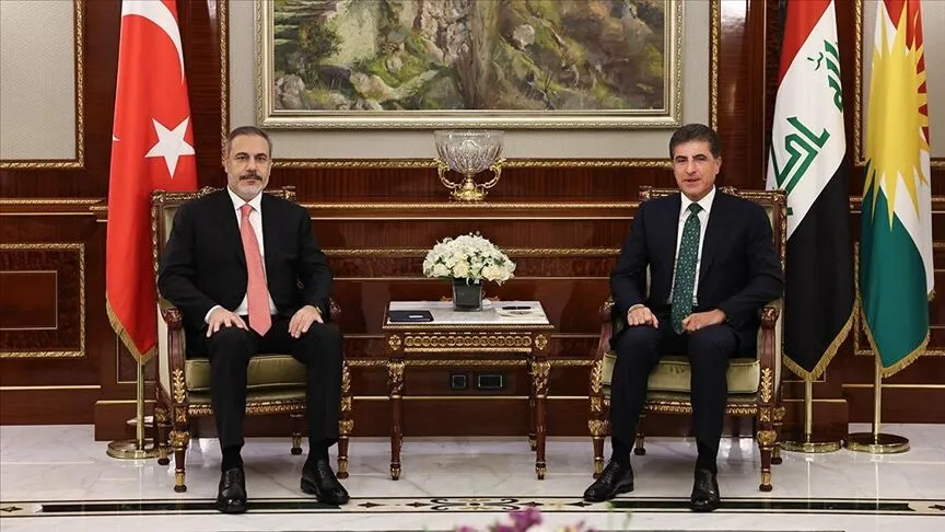Hakan Fidan'dan önemli temas: IKBY liderleri ile görüştü