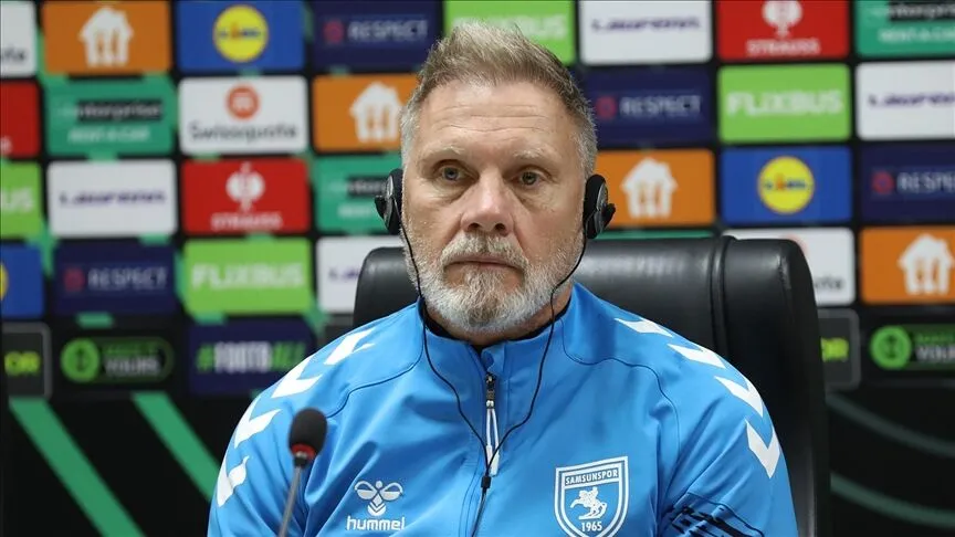 Samsunspor Teknik Direktörü Fink: Hatalardan ders çıkarmalıyız
