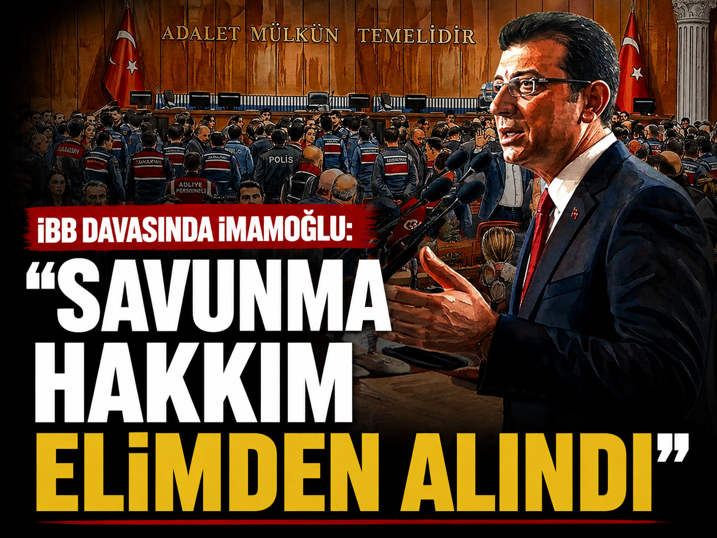 İBB davasında 2. duruşma: İmamoğlu’ndan “Savunma hakkım elimden alındı” çıkışı