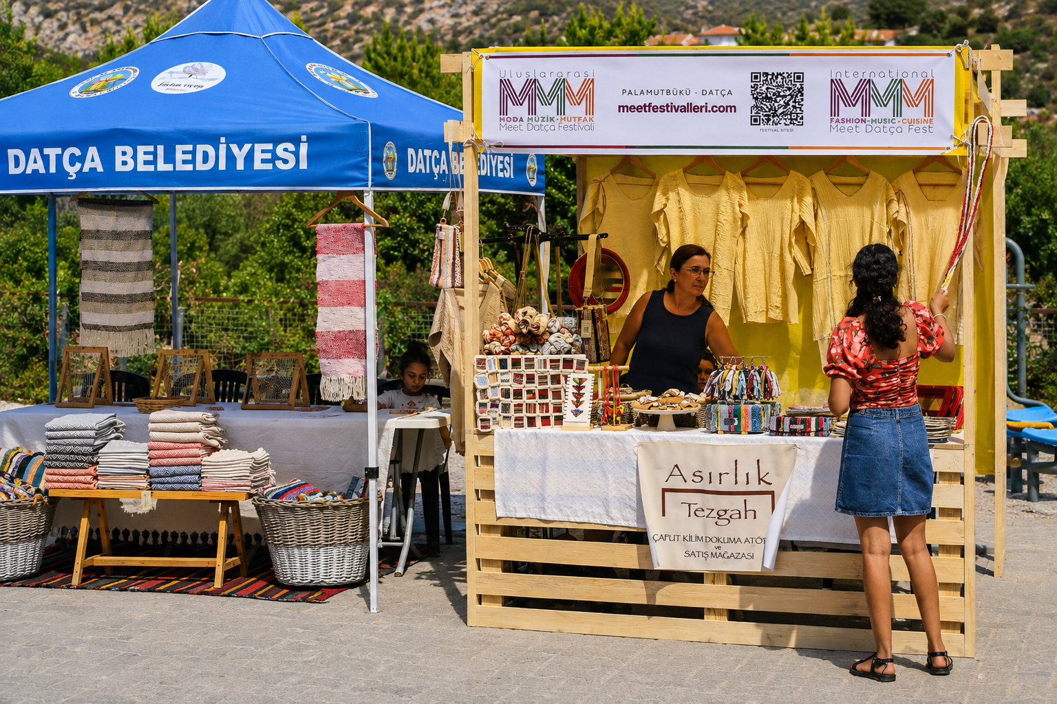 Datça’da kadın emeğinin kalbi attı