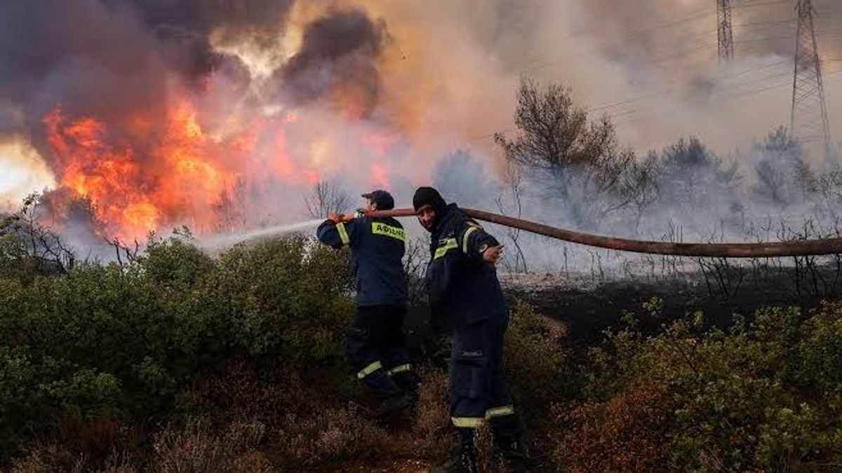 Girit'te yangın çıkartan İsrailli turist serbest bırakıldı