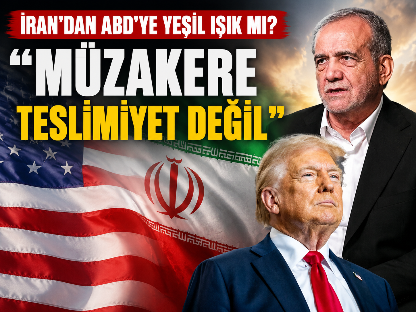 Pezeşkiyan, ABD ile müzakere sürecini tanımladı: Teslimiyet yok