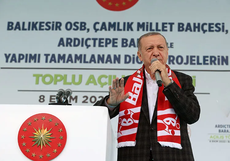 Erdoğan: Balıkesir'in geleceği için yeni adımlar atılacak