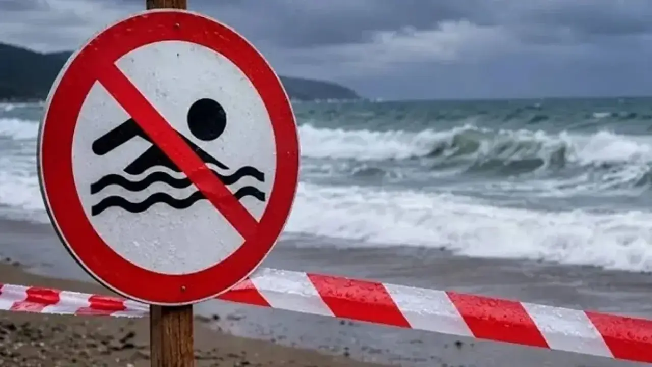 Zonguldak'ta olumsuz hava koşulları sebebiyle denize giriş yasaklandı