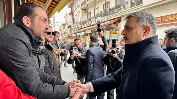 Bakan Çiftçi Konya'da esnafla buluşarak talepleri dinledi