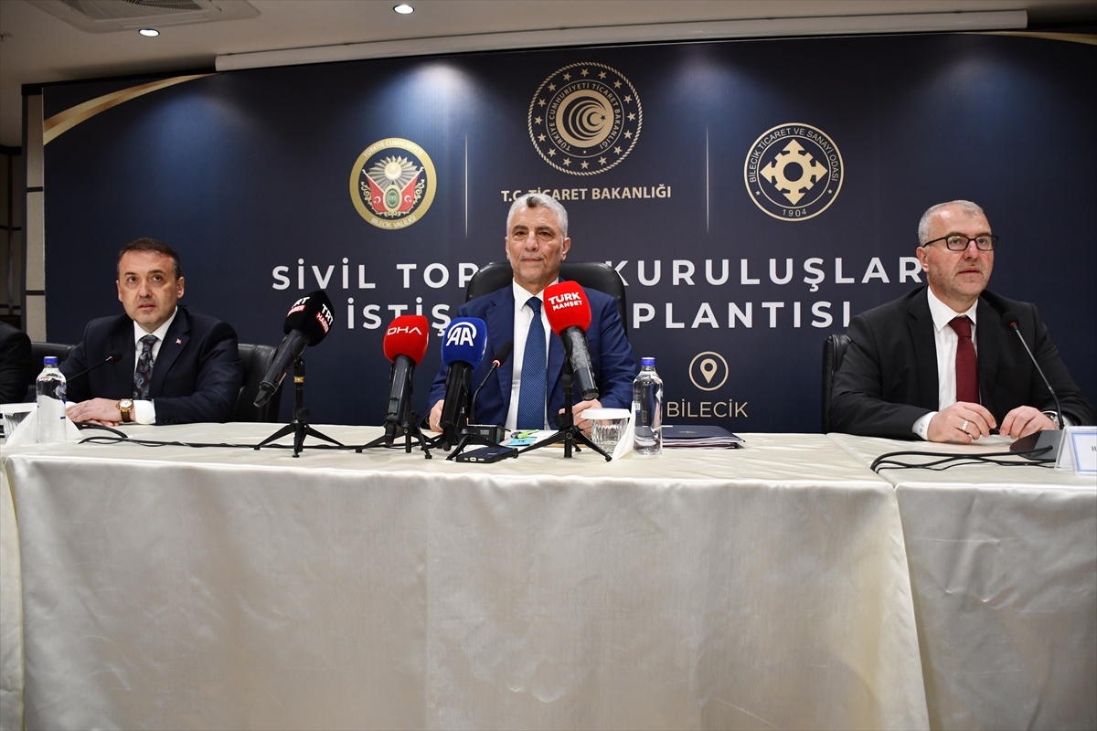 Ticaret Bakanı Bolat, Bilecik'te esnafa destek müjdesi verdi