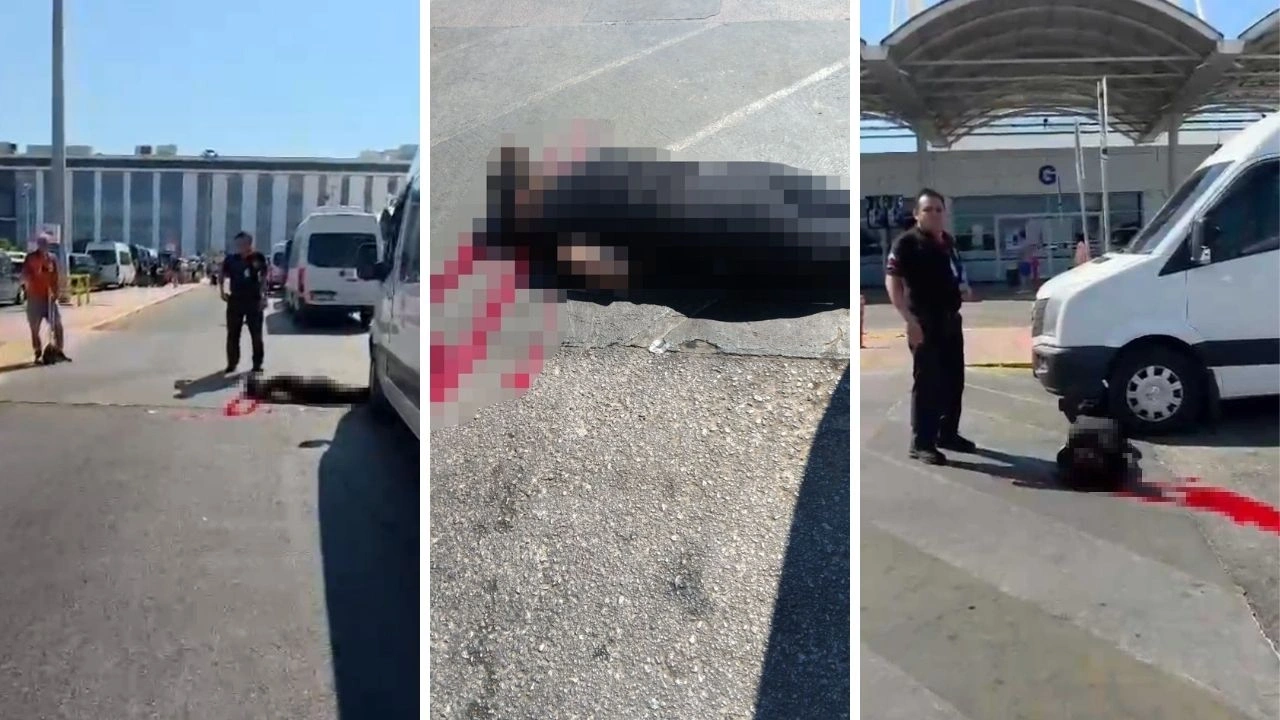 Antalya Havalimanı’nda dehşet: Emekli polis eşini öldürdü