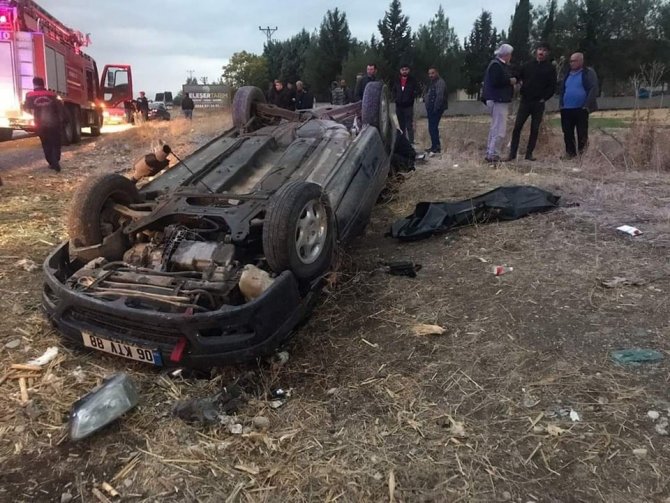 Kahramanmaraş'ta kaza meydana geldi: 1 ölü, 3 yaralı