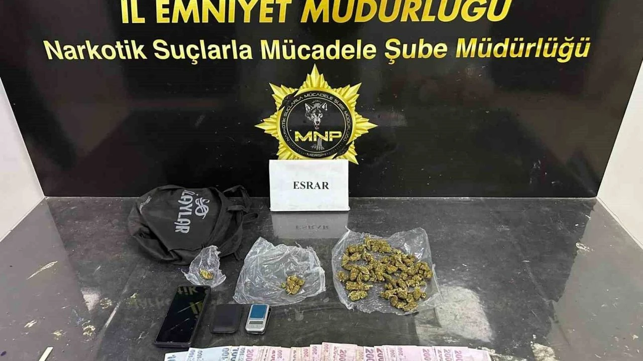 Mersin'de uyuşturucu operasyonu sonrası 3 kişi cezaevine gönderildi