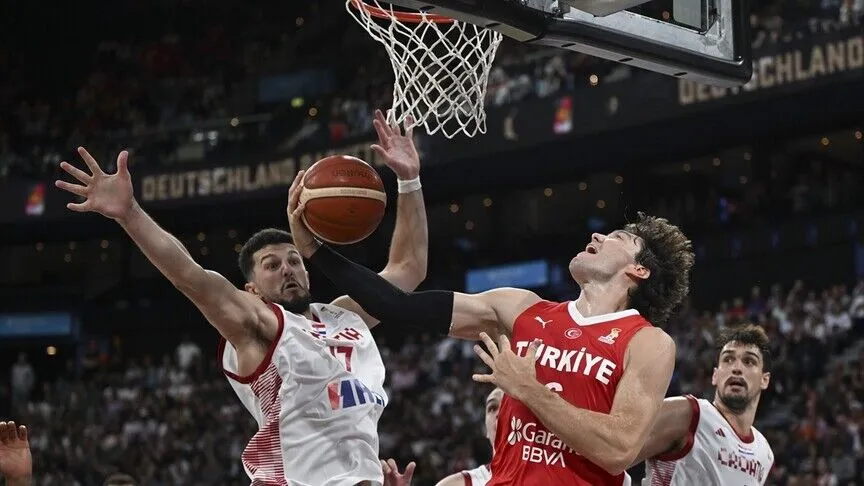 A Milli Erkek Basketbol Takımı, Hırvatistan'a 1 sayıyla mağlup oldu