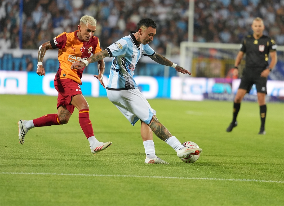 4 golle tarih yazan Galatasaray, Erzurum'da galip geldi