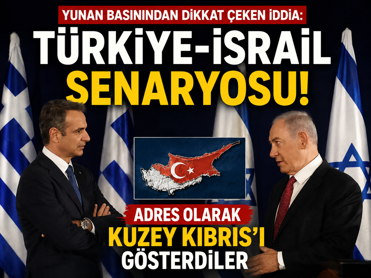 Yunan basınından savaş senaryosu: Kuzey Kıbrıs’ı hedef gösterdiler