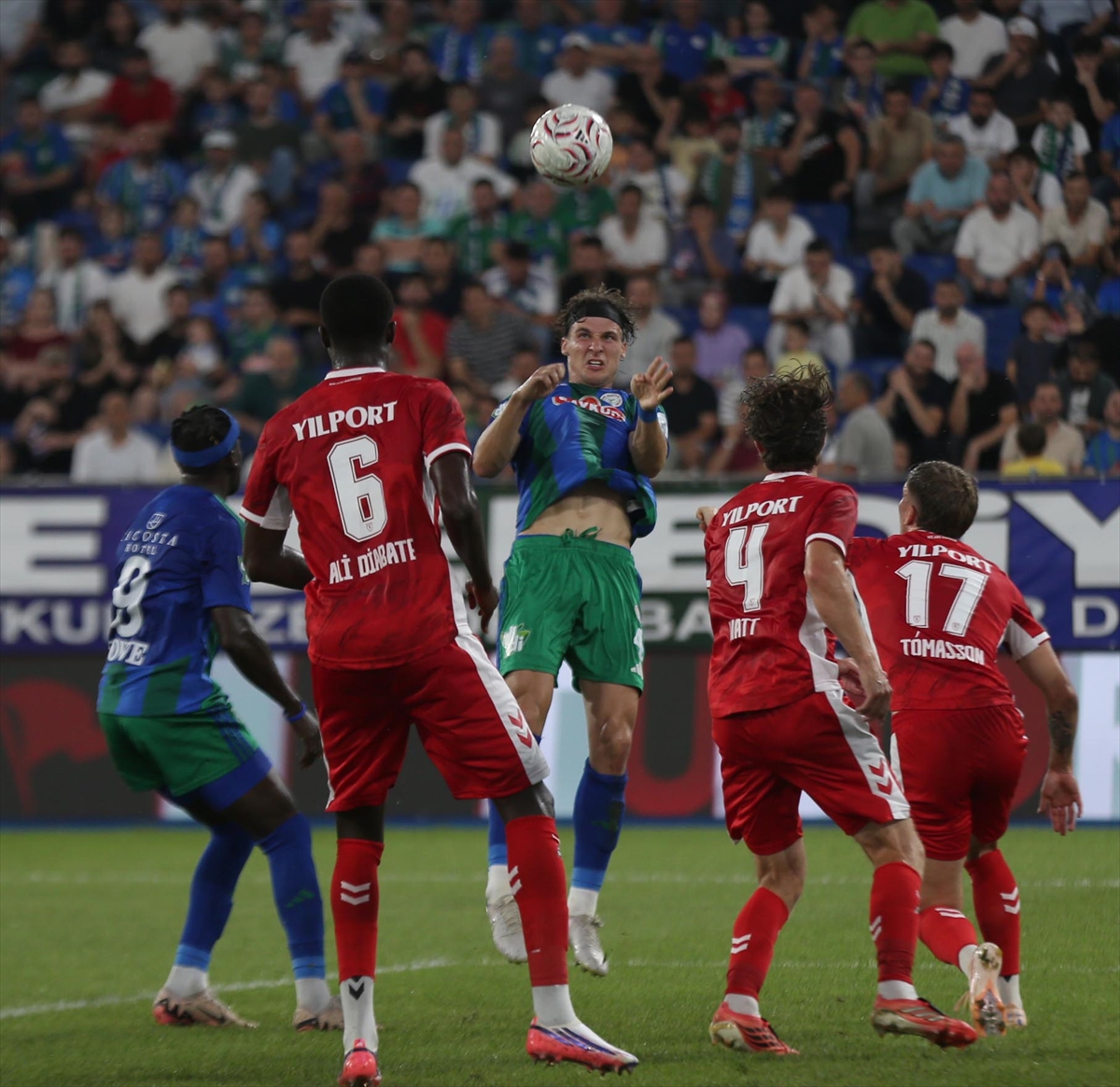 Mendes'in golüyle Samsunspor, Çaykur Rizespor'u geride bıraktı