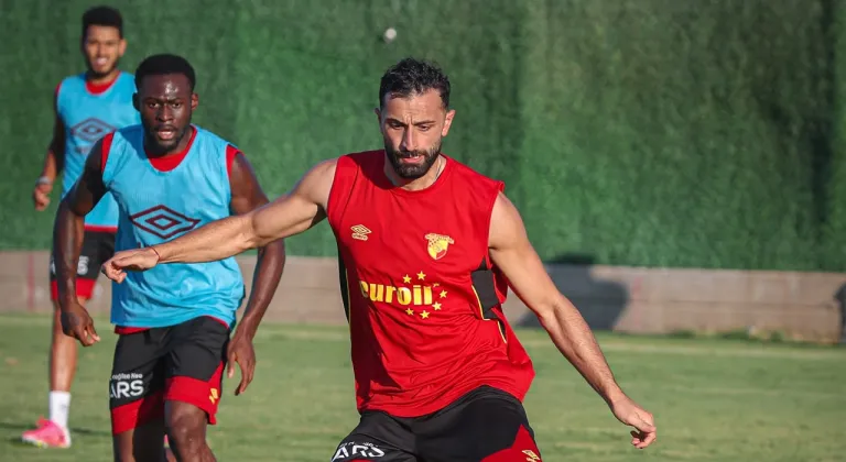 Göztepe, Gençlerbirliği maçı öncesi antrenman yaptı