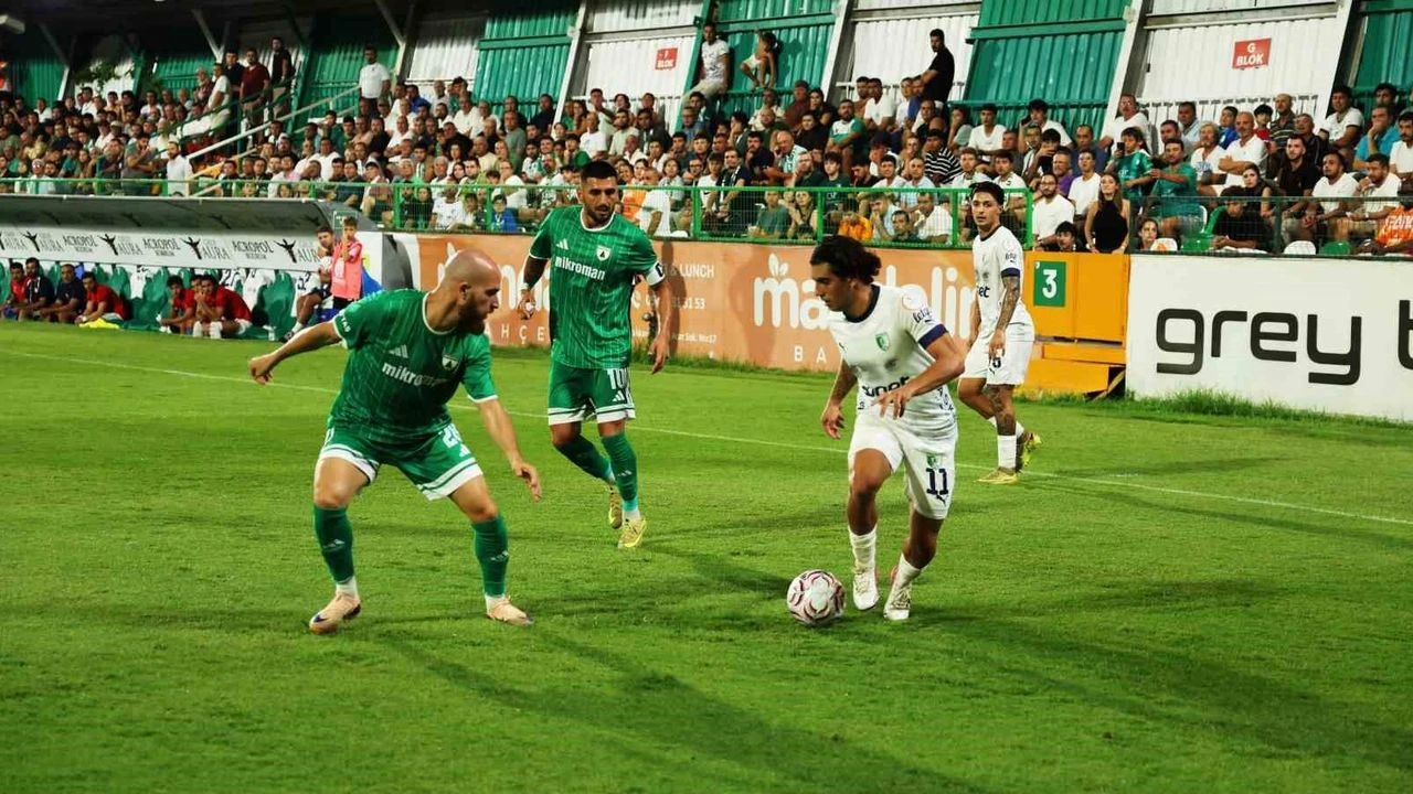 Trendyol 1. Lig'de Bodrum FK ve Muğlaspor puanları paylaştı