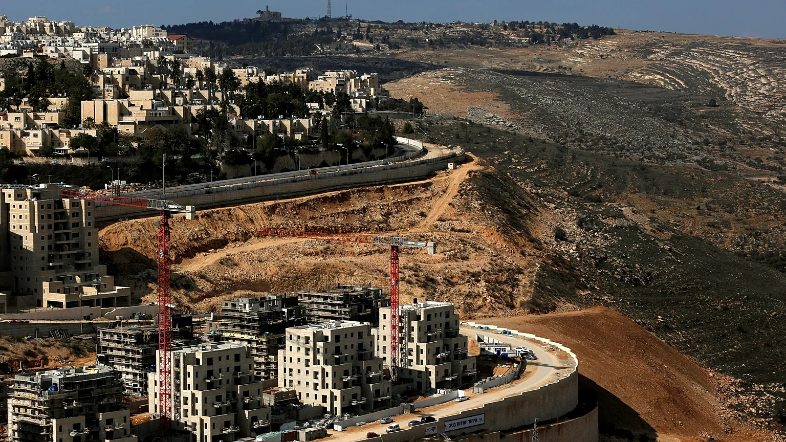 Kudüs ve Batı Şeria'da yerleşim birimi sayısı 592'ye ulaştı