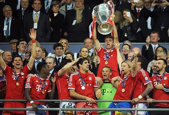 Bayern Münih, Dortmund'u 2-1 yenerek kupayı kazandı
