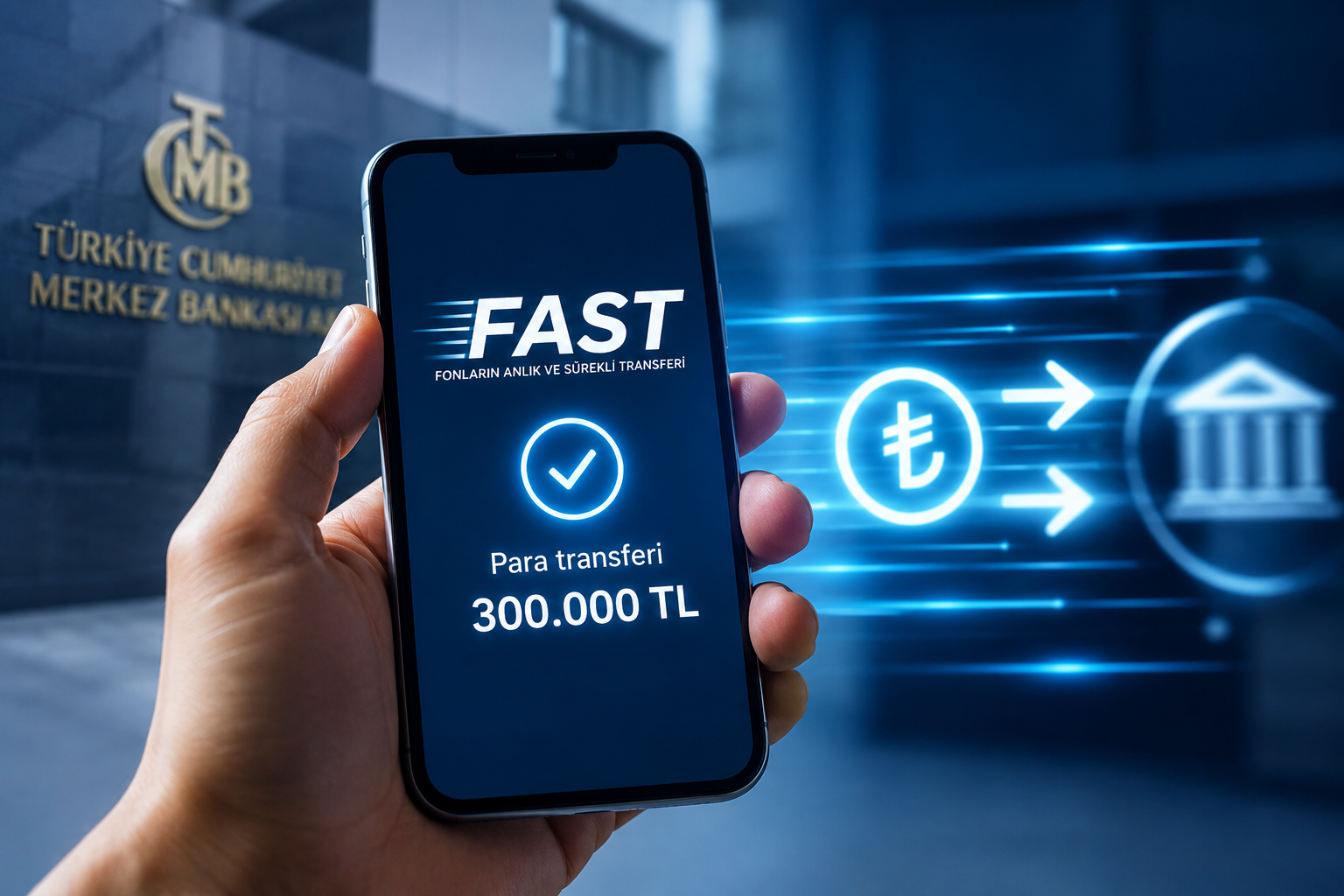 TCMB duyurdu: FAST para transferi limiti 3 katına çıkıyor