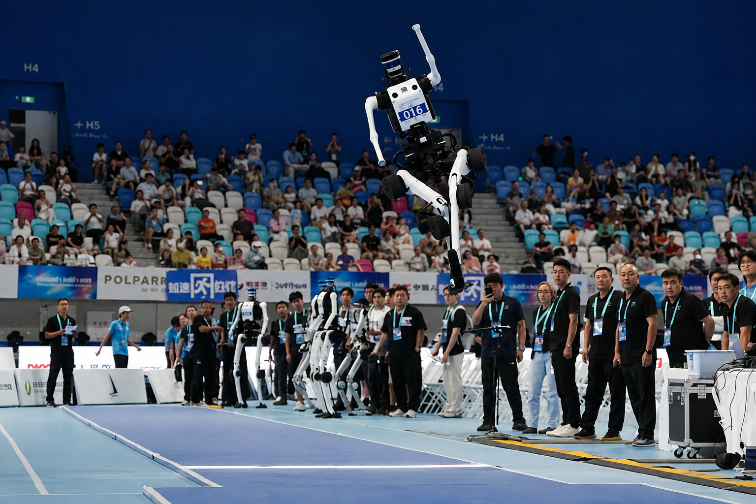 Dünya insansı robot oyunları: Bu yıl katılım rekoru kırdık