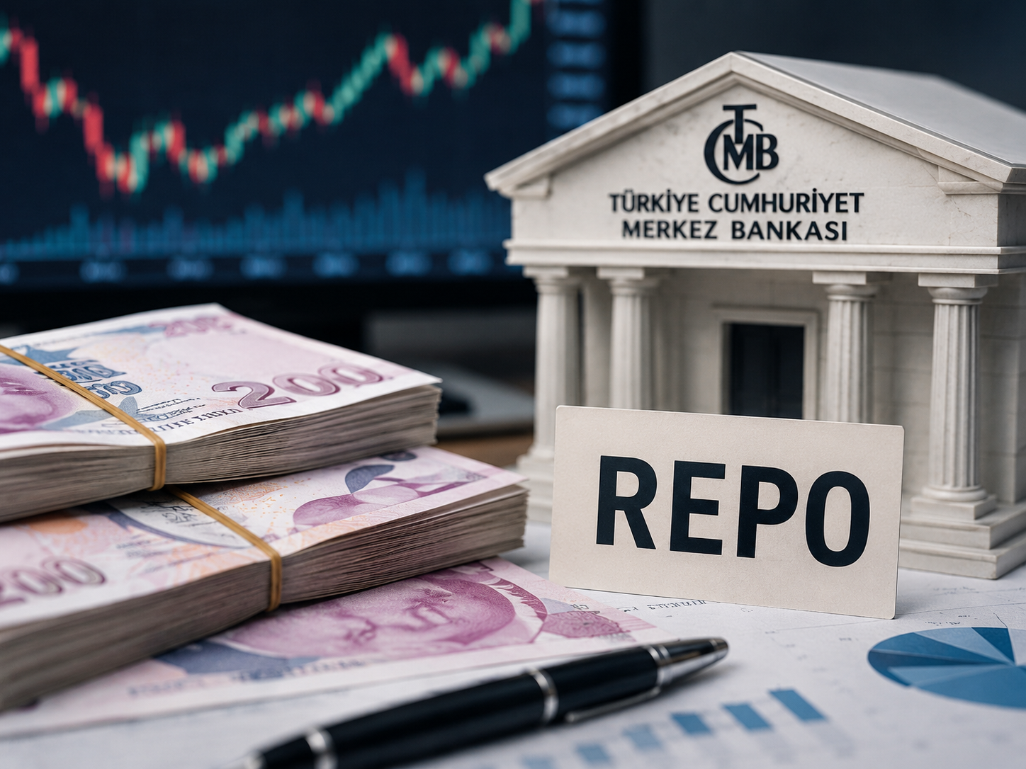 TCMB repo ihalelerine başladı: İlk ihale 1 milyar TL