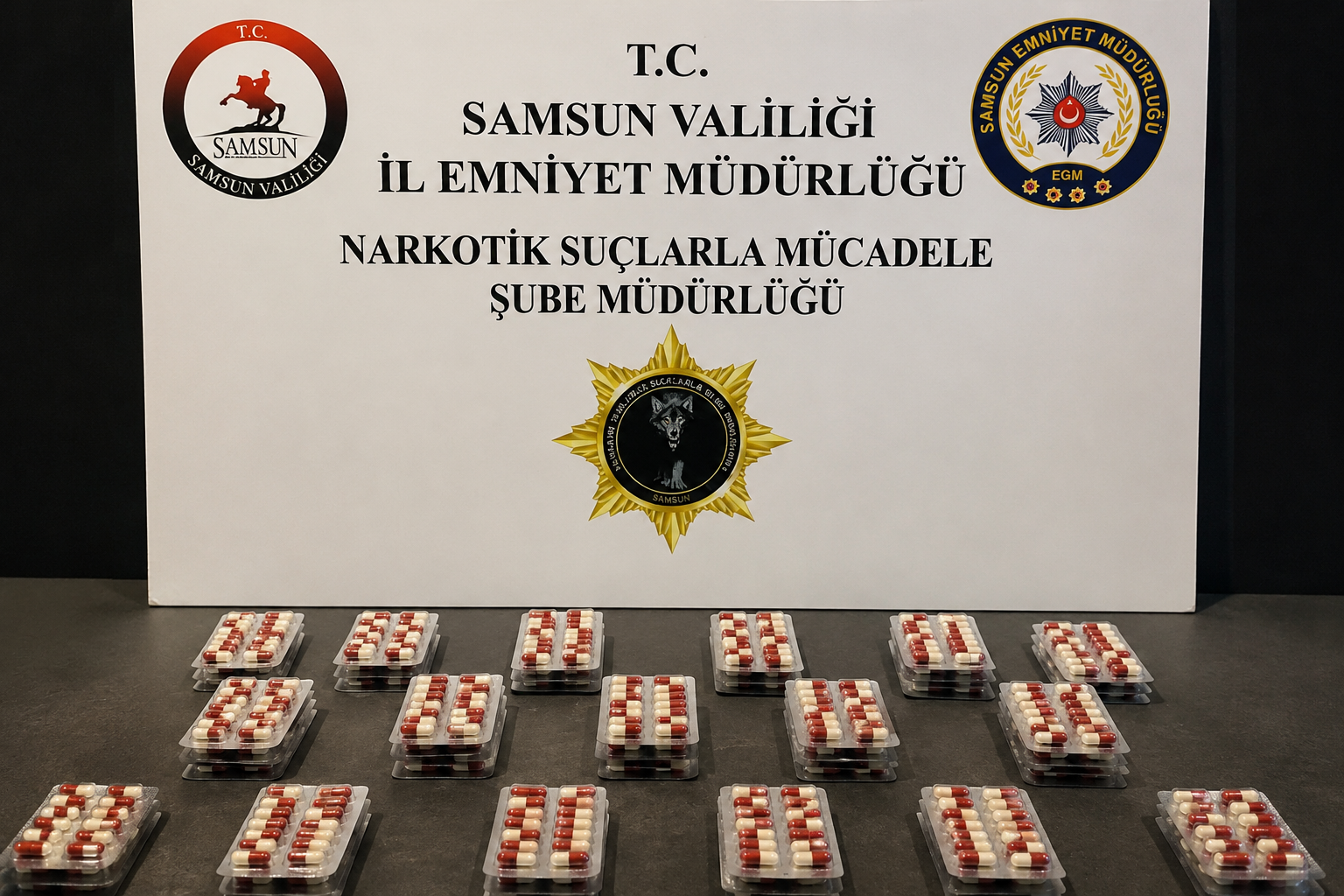 Samsun'da uyuşturucu operasyonu: 10 şüpheli yakalandı