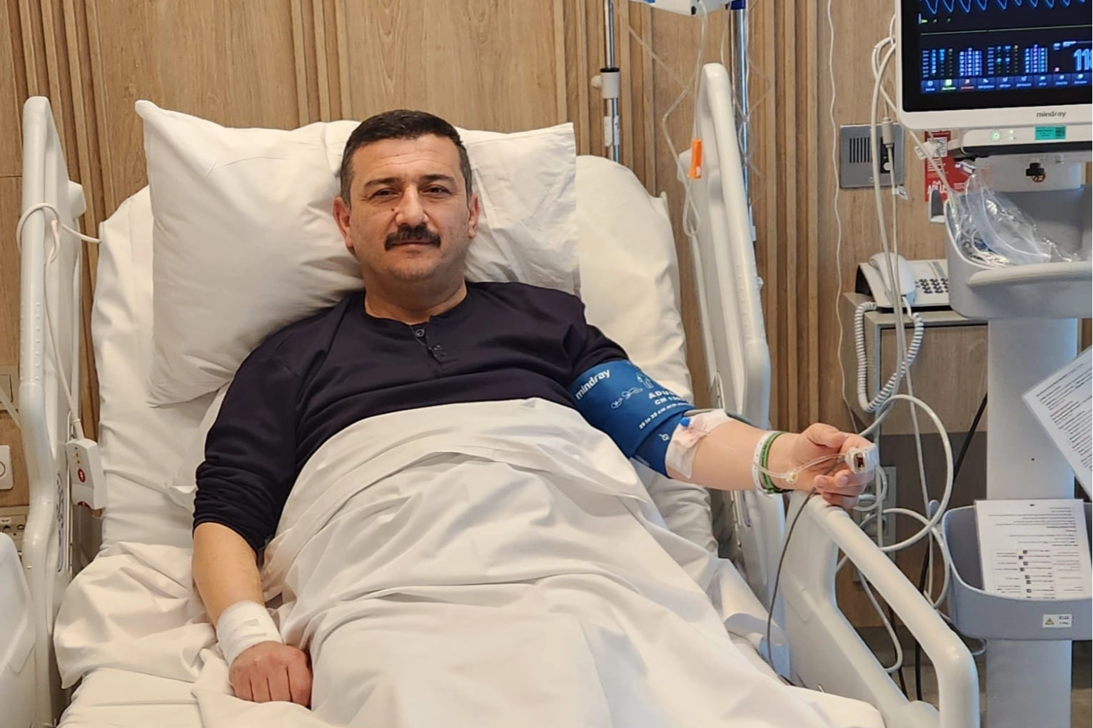 Ankara’da gazilere destek veren İYİ Partili Selçuk Türkoğlu hastaneye kaldırıldı