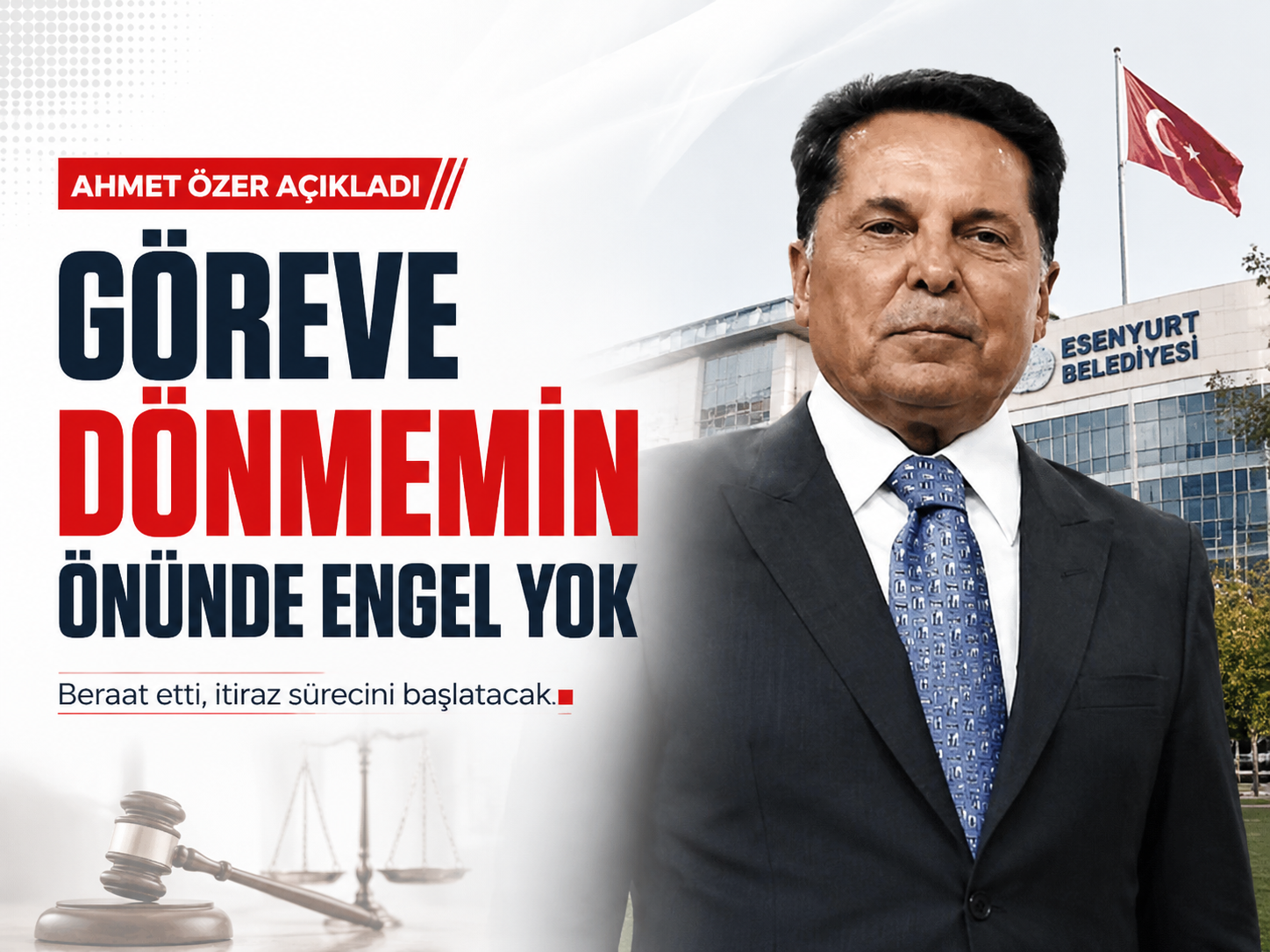 Ahmet Özer’den dikkat çeken mesaj: “Döneceğim”