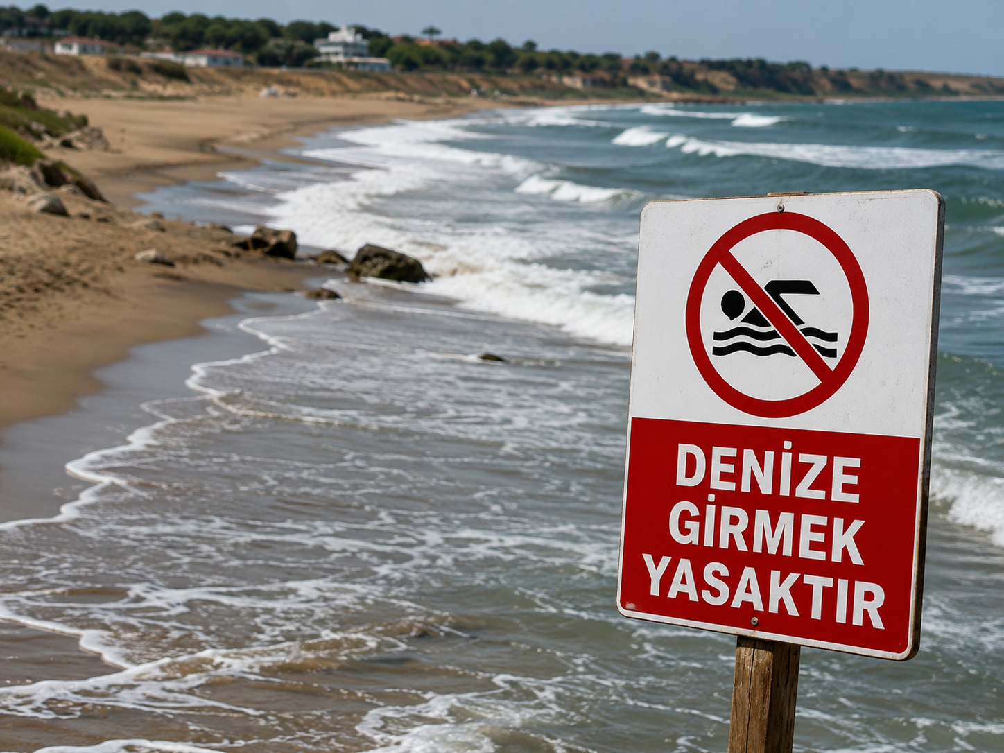 Kırklareli'nde denize girişler 24 saat boyunca yasaklandı