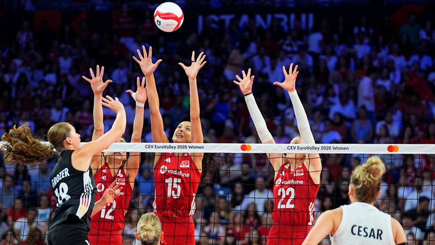 Filenin Sultanları durdurulamıyor: Almanya'yı 3-1 geçip dörtte dört yaptı