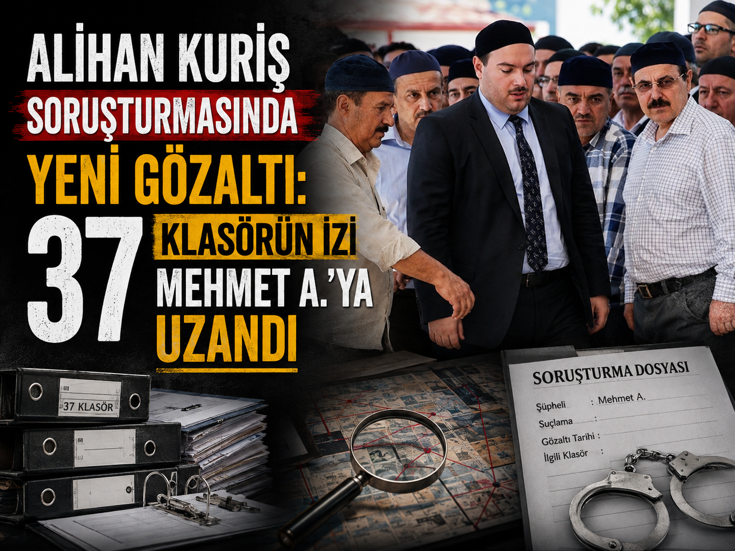 Alihan Kuriş soruşturmasında yeni gözaltı: 37 klasörün izi Mehmet A.’ya uzandı