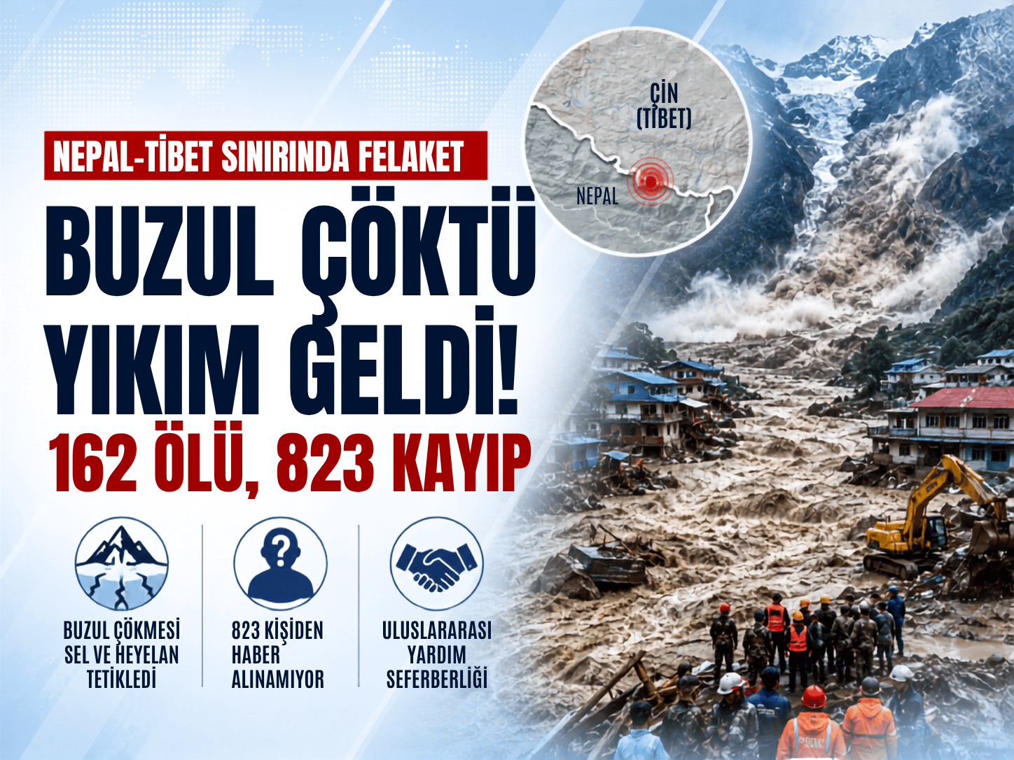 Nepal-Tibet sınırındaki felaketin nedenleri açığa çıktı